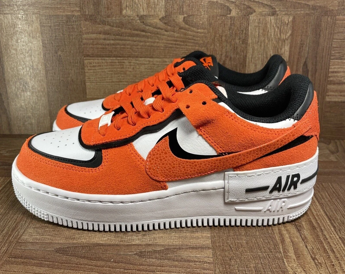 Orange Air Force 1 Shoes.