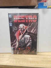 DESTRO IMAGE COMICS 2024 SIGNED REMARKED CAMERON JOHNSON W/SIGNED COA. FREE SHIP