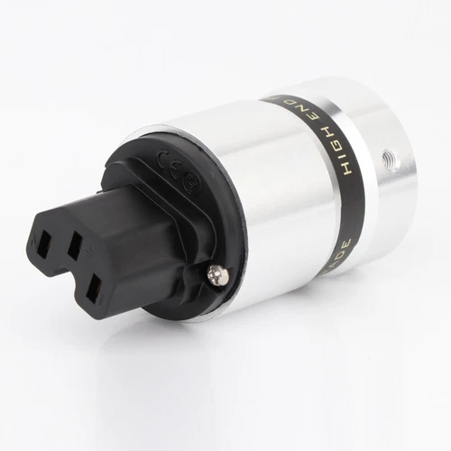 2PCS Spina di Alimentazione USA Maschio e Femmina + Connettore IEC C15 per Cavo Alimentazione Audio HiFi - Foto 3 di 8