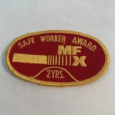 Motor Freight Express MFX 2 Years Safety Award Patch