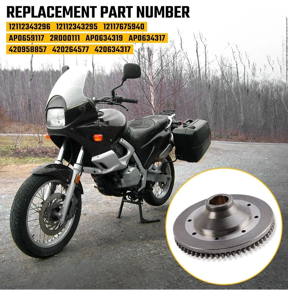 Conjunto de engranajes de cojinete de embrague Sprag de arranque unidireccional apto para BMW F650GS F650ST 1993-20 Foto 3 de 4