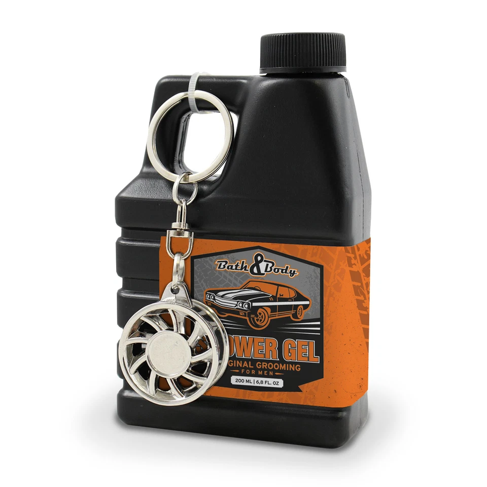 Duschgel für Männer im Deko-Kanister 200ml Bath & Body Auto Geschenk Muscle Car