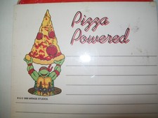 VTG Teenage Mutant Ninja Turtles 1989 Pizza P...
