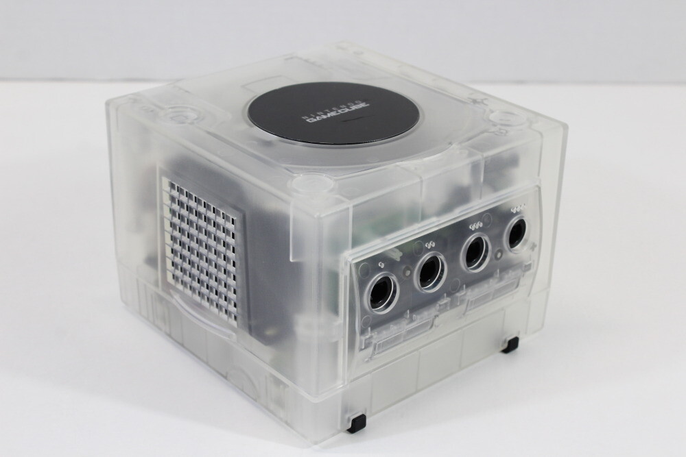 Nintendo Gamecube Console Clear Transparent White NTSC-U/C DOL-001