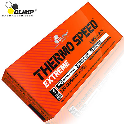 Thermo Speed Extreme 120 Caps. Themogenic Fat Buner Weight Loss Slimming Pills