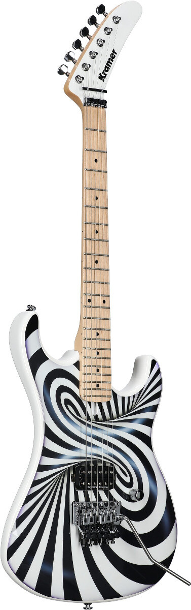 ギター KRAMER The84 The Illusionist Kramer The 84 DTuna 3D BW Swrl – Motor City Guitar