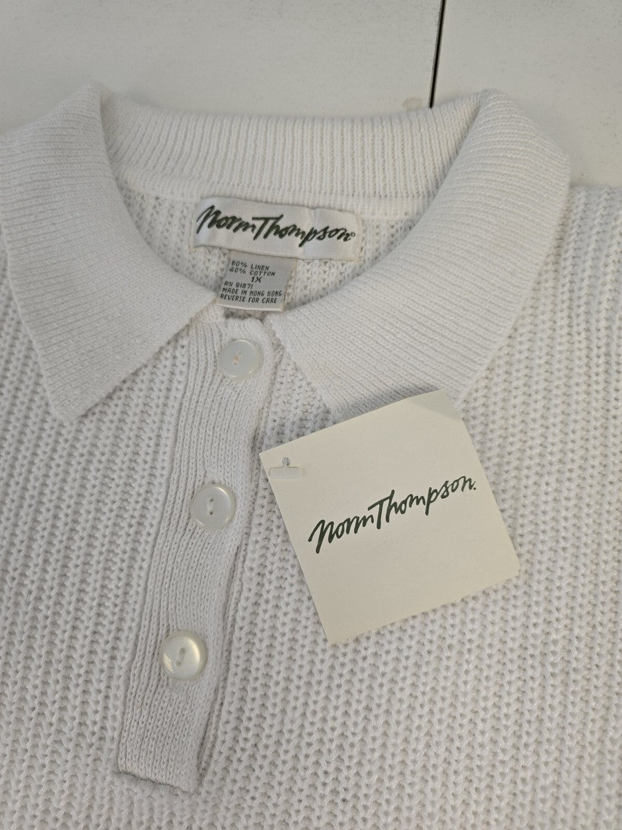 90s Norm Thompson アランニット　サイズM NC132 90s Norm Thompson アランニット サイズM NC132 トップス