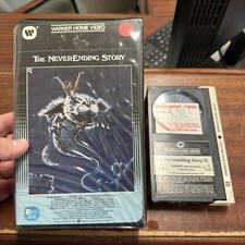 The Never Ending Story Betamax BETA NOT VHS Warner Home Video 1984 Rare Rental