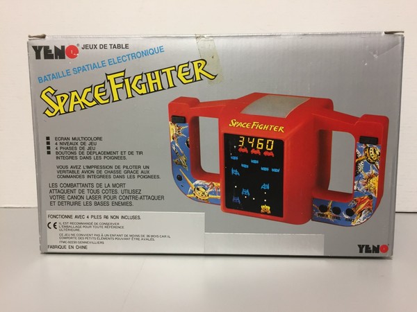 YENO SPACE FIGHTER TABLETOP LCD (NO GAME WATCH). VINTAGE 80´s. SNIB. INVADERS