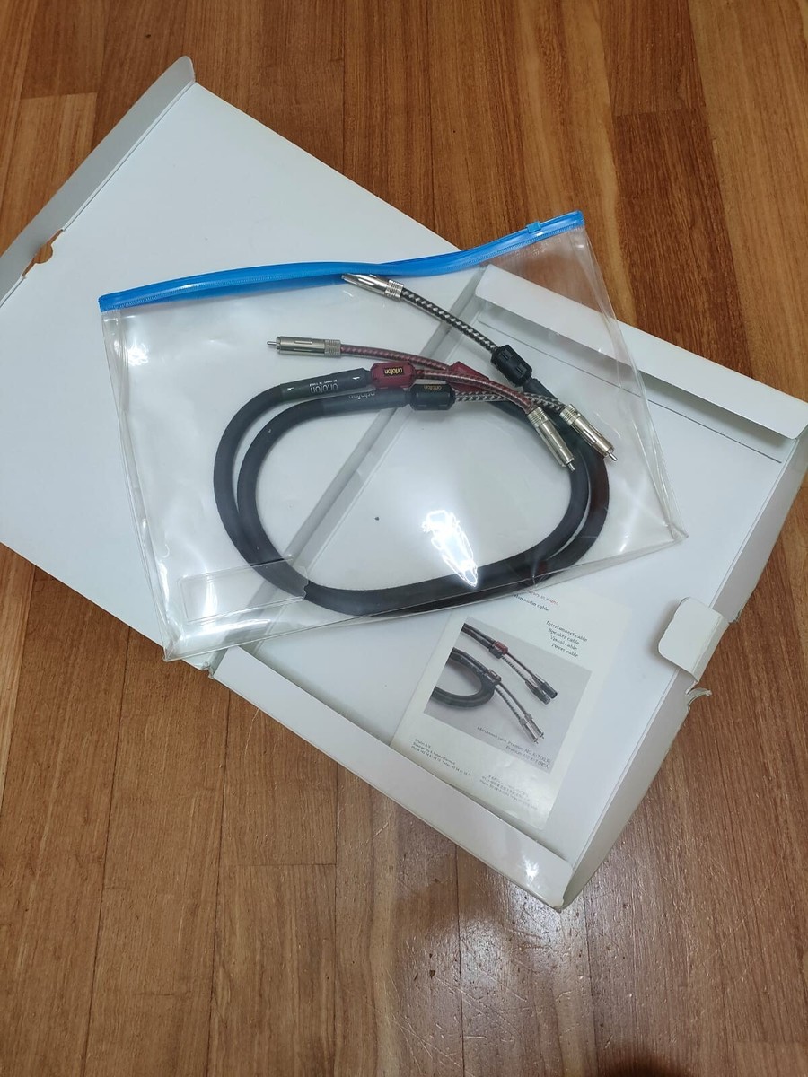 ORTOFON PREMIUM AIC-X7 RCA PAIR SIGNAL CABLE 2 X 1 METER FULL SET