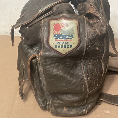 Avirex Type A-2 US Army Airforce military vintage brown leather