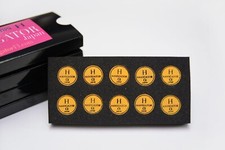 14mm New Japan Navigator Alfa Pool Cue Tip - Billiard Cue Tip - 10 Pieces - H