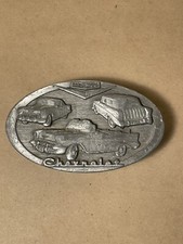 Vintage 1988 Chevrolet Belt Buckle C J Inc Made In USA