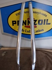 1971 - 1976 IMPALA A PILLAR COVERS EXTERIOR NICE SHAPE CADILLAC CAPRICE PAIR