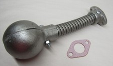 Maytag Gas Engine Motor Model 92 Single Repro Ball Muffler Cast Aluminum