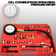 New Oil Combustion Spraying Pressure Tester Meter Fuel Pressure-Injection Gauge
