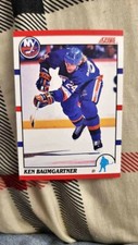 1990-91 Score Canadian Ken Baumgartner Rookie New York Islanders #265