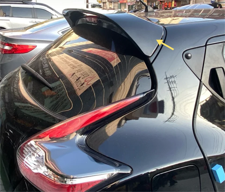 Alerón de techo trasero estilo OE negro brillante ABS para Nissan Juke 2011-2017 Foto 2 de 4