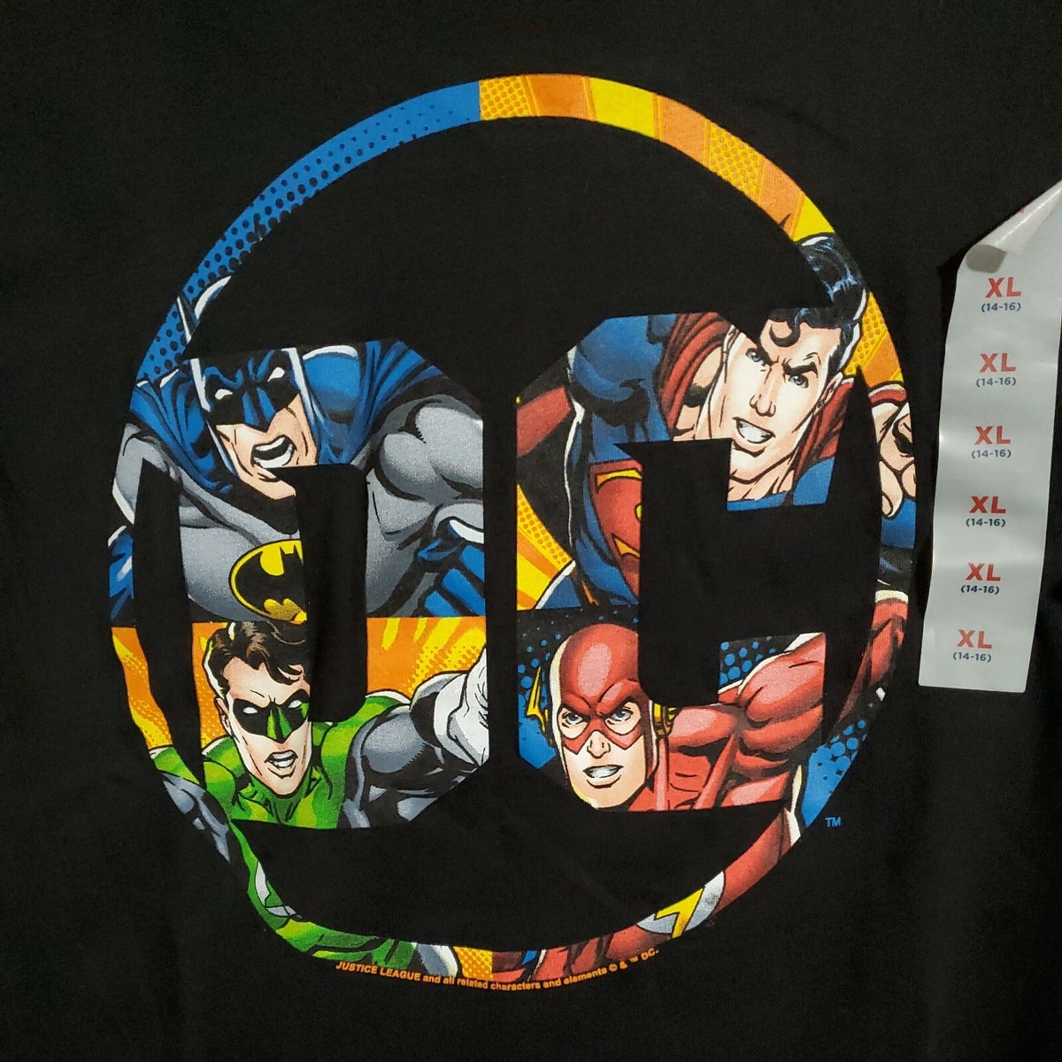 Kids Shirt Super Heroes Batman Superman XL 14 16 | eBay