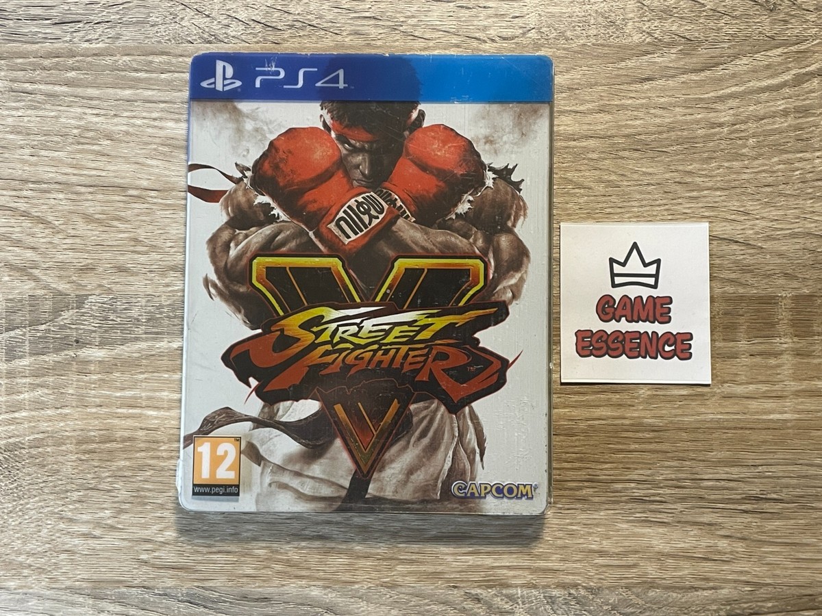 Jeu Street Fighter V - Édition SteelBook Pour PlayStation 4 (PS4) - Version PAL VF, En Bon état
