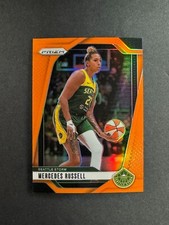 Mercedes Russell 2024 Panini WNBA Prizm Orange /99 #109 Storm