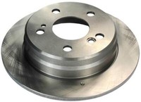 Denckermann 2X Bremsscheibe Ø258Mm Hinten Voll FüR Mercedes-Benz C-Klasse 190