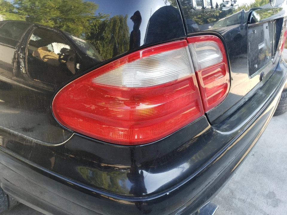 PARAGOLPES TRASERO NEGRO MERCEDES-BENZ CLK 55 AMG 208 1998-2000-2001-2002-2003 Foto 4 de 4