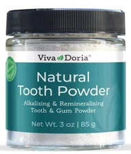 Natural Tooth Powder | Remineralizing Teeth Whitening Powder | Toothpaste Pow...