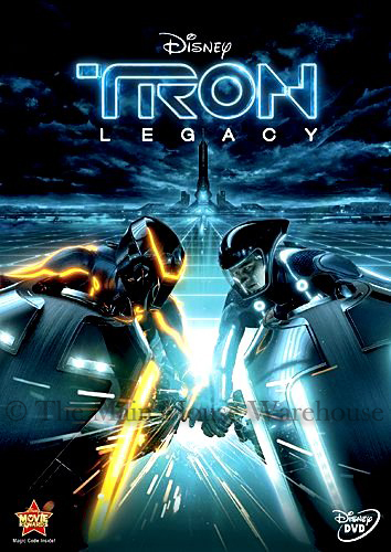 Disney TRON Video Game Movie Sequel Legacy on DVD English French and  Spanish