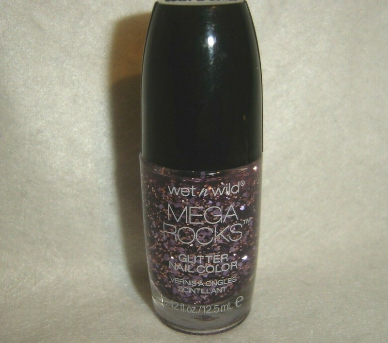 wet n wild***MEGA ROCKS***GLITTER Nail Color #498 AT WILL CALL~~0.42 fl oz~~NEW