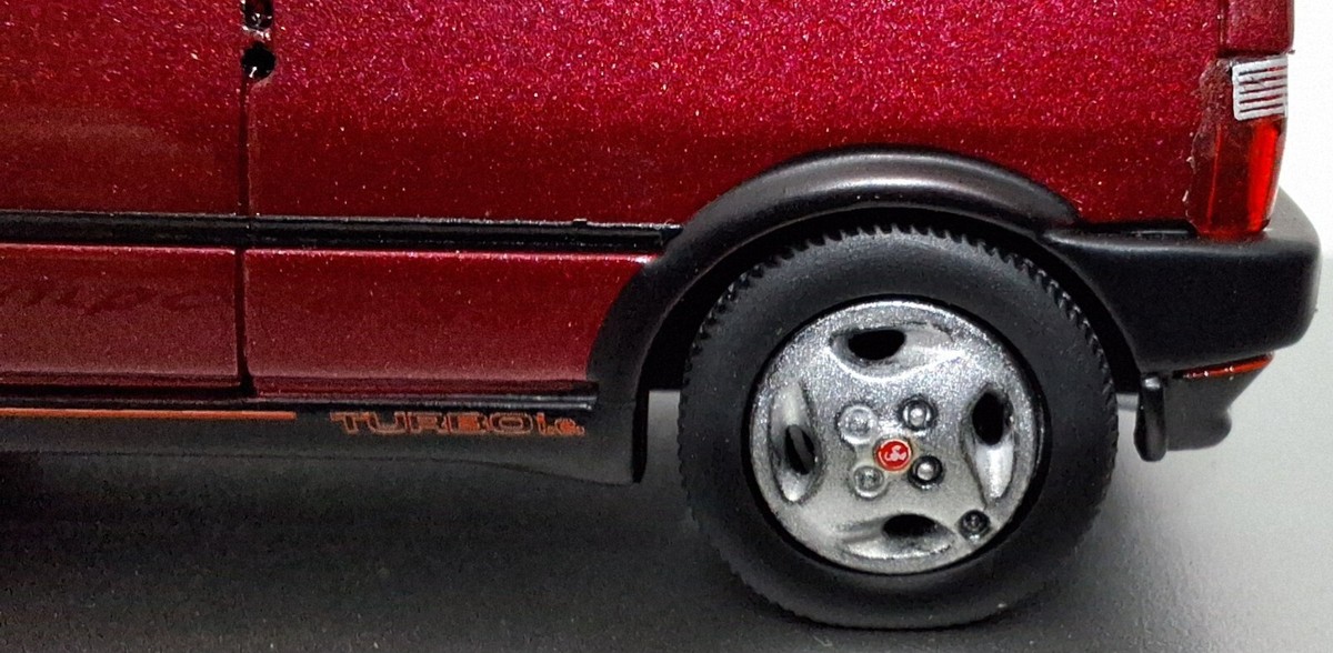 Fiat Uno Turbo ie 2-Series 1989 Red 1:43 Kess KE43010035 Limited