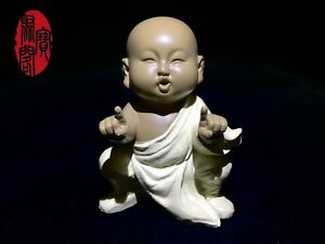 1x Micro Landscape Miniature Monk Figurine Buddha Statue Style L0Z Chinese M8T0 
