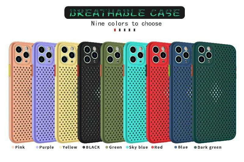 Funda blanda deportiva de malla transpirable para iPhone 11 12 13 14 15 Pro Max X XR 678 Foto 2 de 4