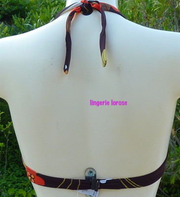 Haut De Maillot De Bain RASUREL Triangle 3D - Bonnet D Taille 3 (90D) - Neuf Étiqueté