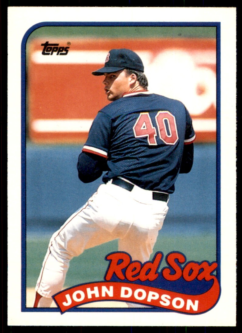 1989 Topps Traded John Dopson Boston Red Sox #26T