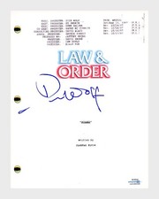 Dick Wolf Signed Autographed Law & Order Burned Episode Script ACOA COA