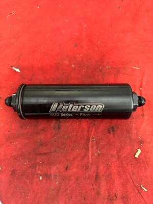 Peterson Fluid Systems Inline Fuel Filter 2658