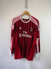 2011/2012 Adidas Ac Milan Kit Long Sleeeve Shirt Jersey