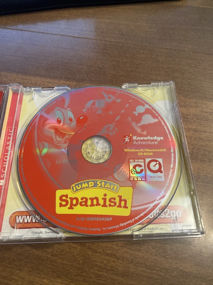 Jump Start Spanish For Kids Ages 3-6 CD-Rom PC Software - Image 3 of 4