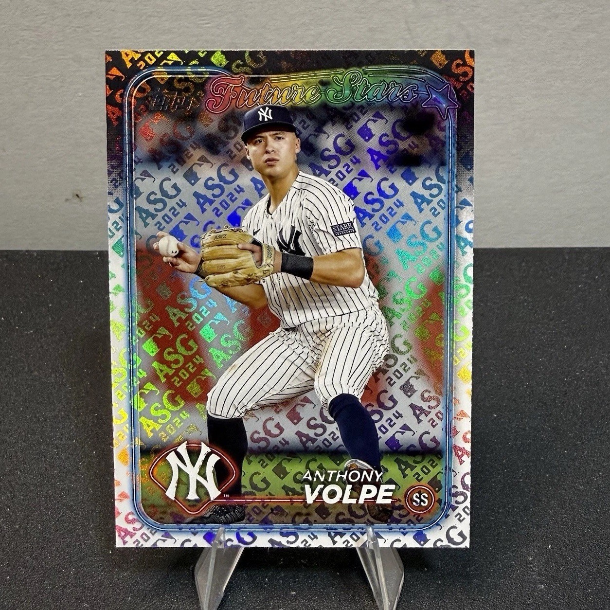 2024 Topps #180 Anthony Volpe All-Star Foil ASG YANKEES