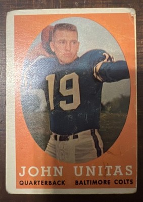 1958 Topps John Unitas Base #22