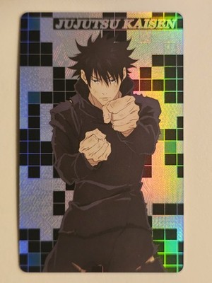 Megumi Fushiguro #32 ENSKY Anime Card JUJUTSU KAISEN Holo Pika Collection