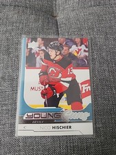 Nico Hischier Young Guns And Jack And Quinn Hughes Young Guns Checklist