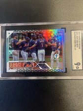 2023 Topps 1st Edition New York Mets #291 Platinum Stars Foil 1/1 SGC 9 Alonso