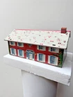 Vintage MARX Tin Litho 1859 Civil War Brick Mansion from Large Battle Play-set