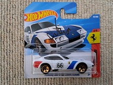 Ferrari Le Mans Fahrer Derek Bell signiert Hotwheels Modell