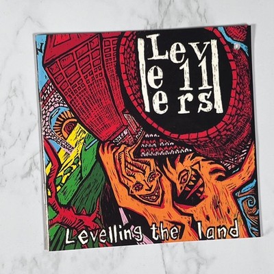 The Levellers   Levelling the Land CD 1992 Folk Rock Alternative Elektra