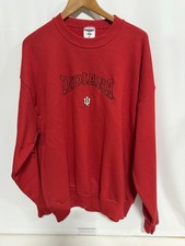 Vintage 1990s Indiana Hoosiers Crewneck Sweatshirt Men's XL Fast Shipping