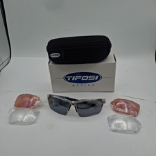 Tifosi Radius Fc Crystal Clear Interchangeable Lenses Cycling Glasses