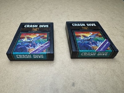 Crash Dive Atari 2600 Game Tested Working PAL Format version RARE 7800+